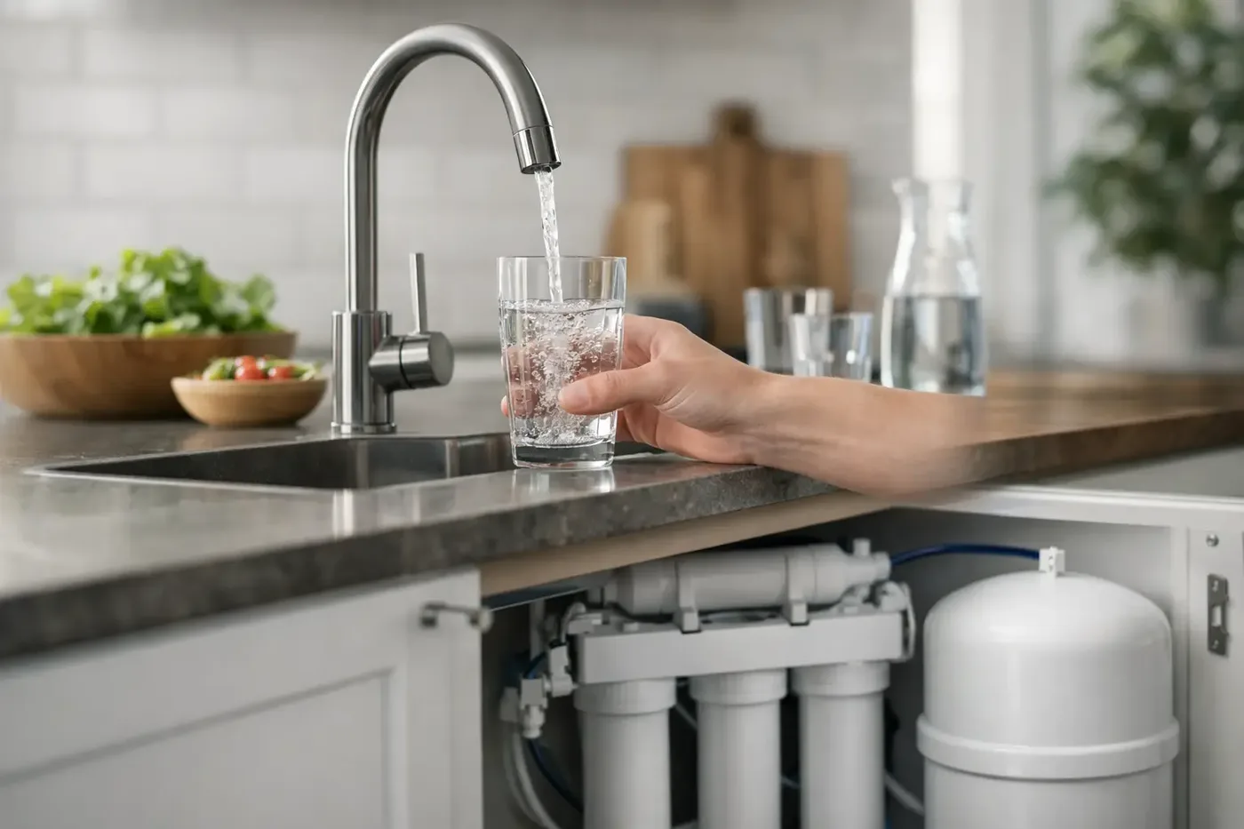 מערכת אוסמוזה הפוכה לבית - האם זה משתלם?