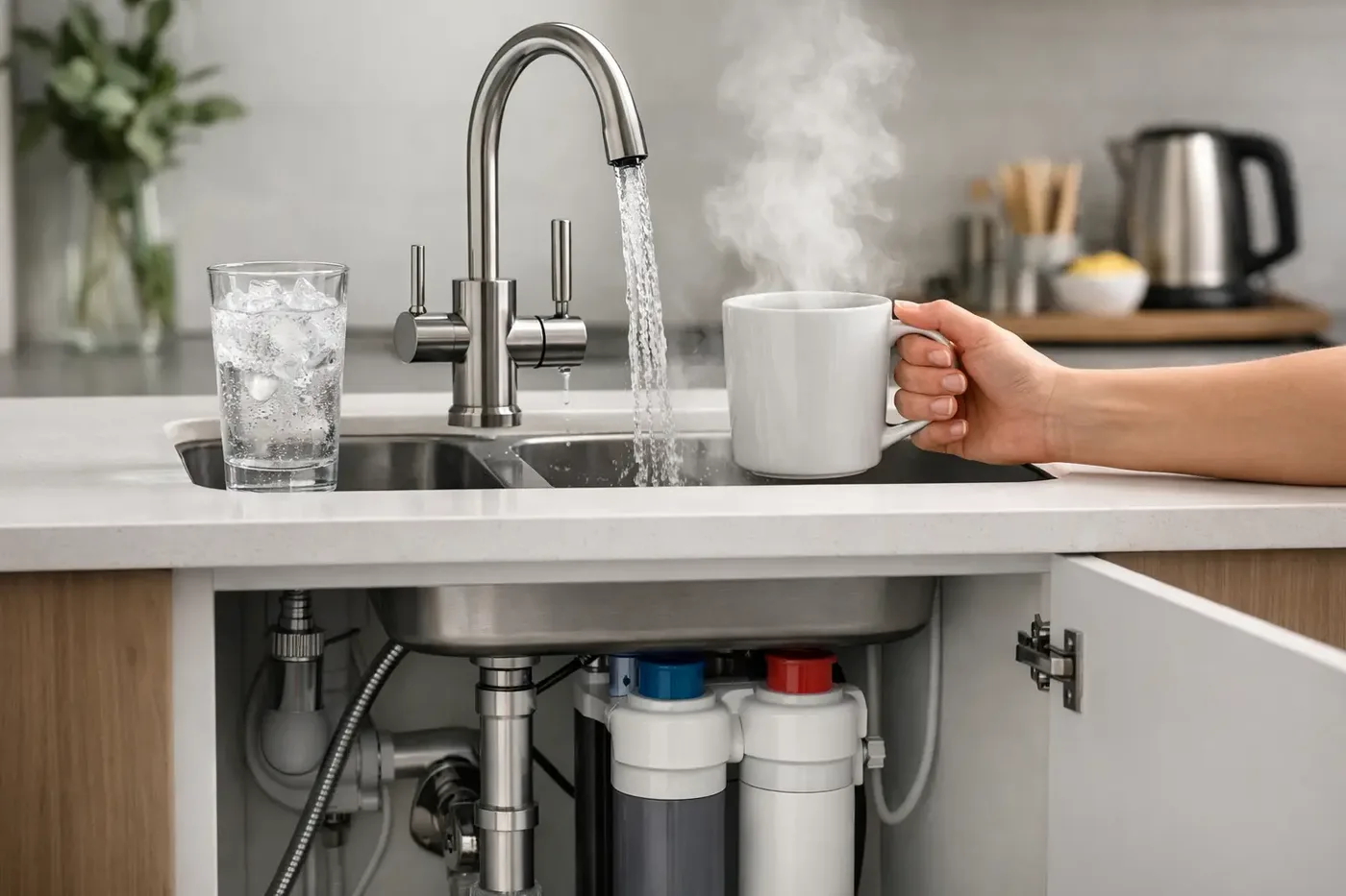 מערכת מים תת כיורית קר חם - איך בוחרים נכון