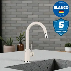 ברז מטבח בלאנקו נשלף מידה MIDA BLANCO אוף וואיט