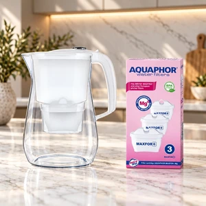 קנקן סינון מים Onyx ו4 סננים AQUAPHOR מותג עולמי!